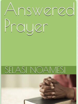 cover image of Answered Prayer